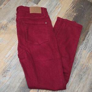 Judy Blue Women's Bold Red Skinny Jeans